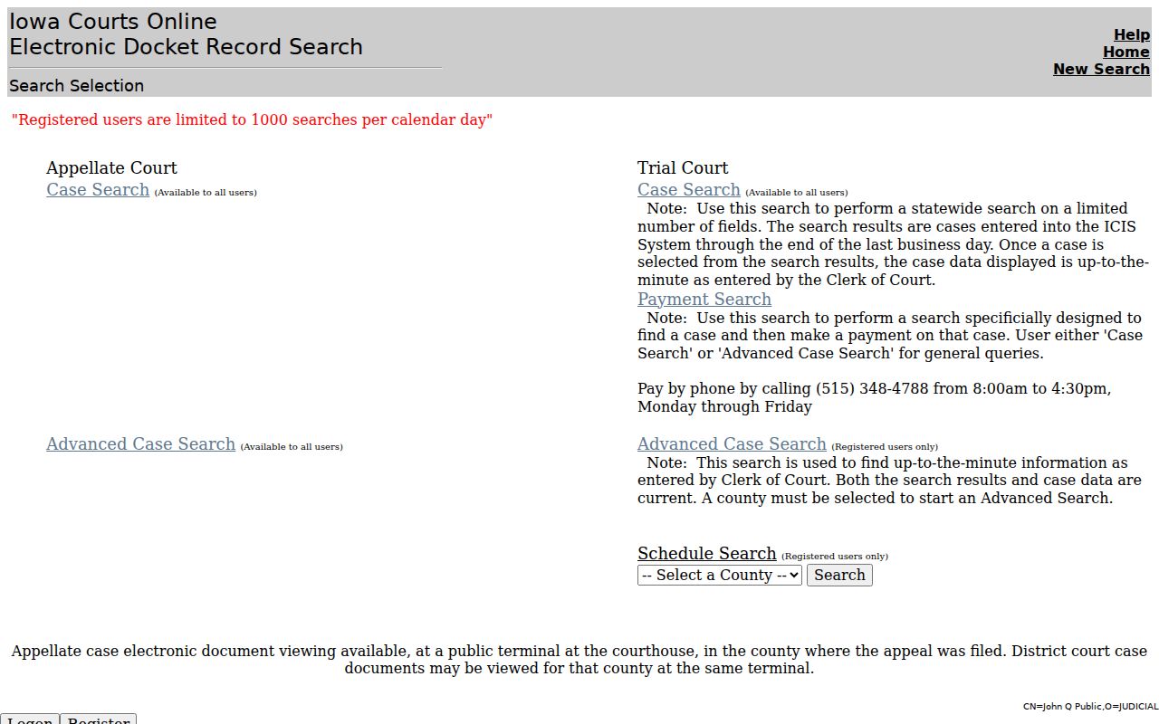 Osceola County warrant case search controls